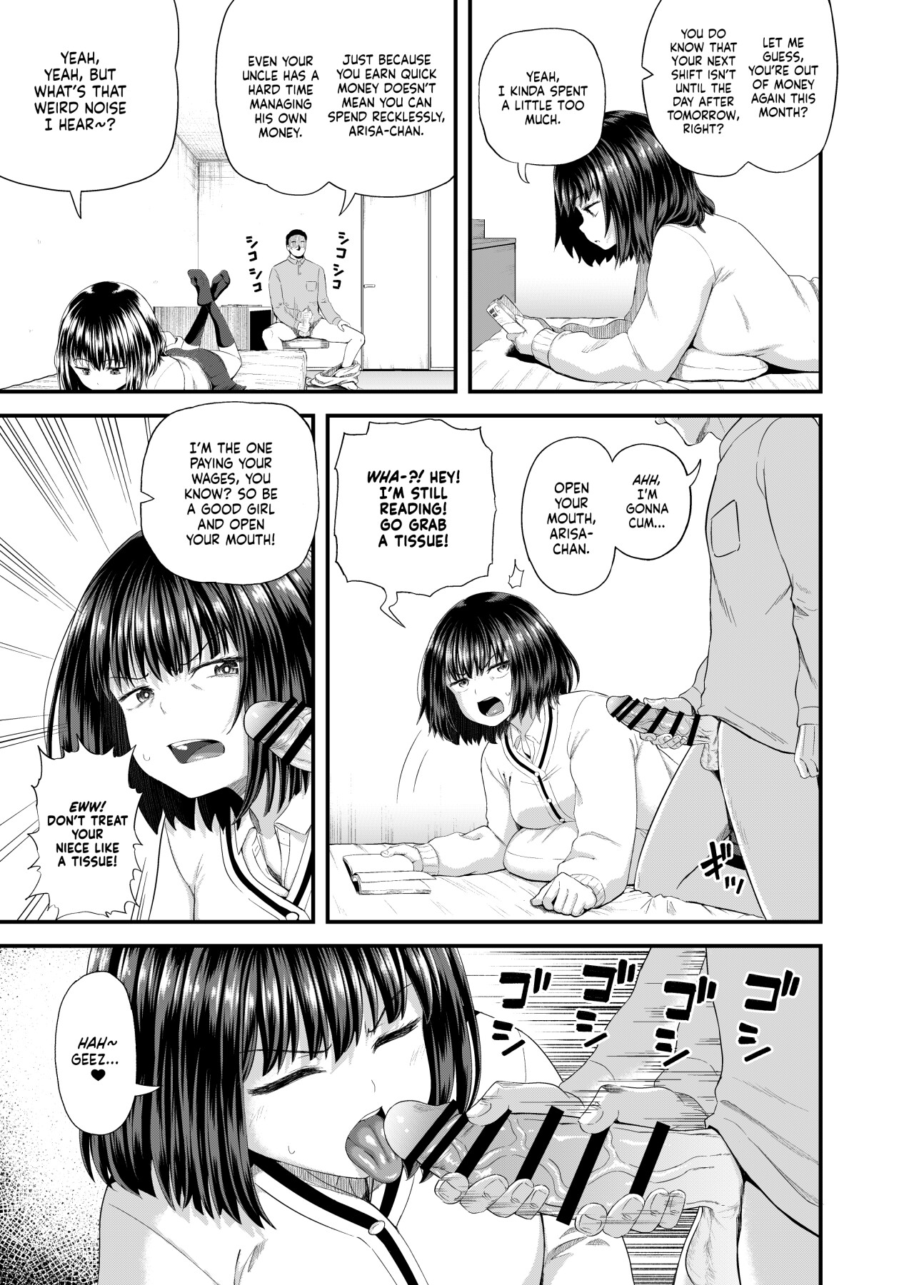 Hentai Manga Comic-A Niece Who Works Part-Time at Her Uncle's House-Read-4